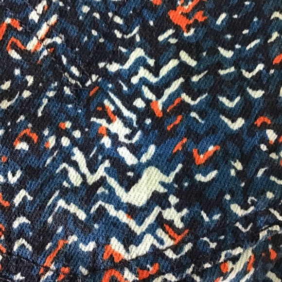 Levi's Women Size 12M Confetti Colorful Denim Jeans Mid Rise Skinny - Picture 6 of 10